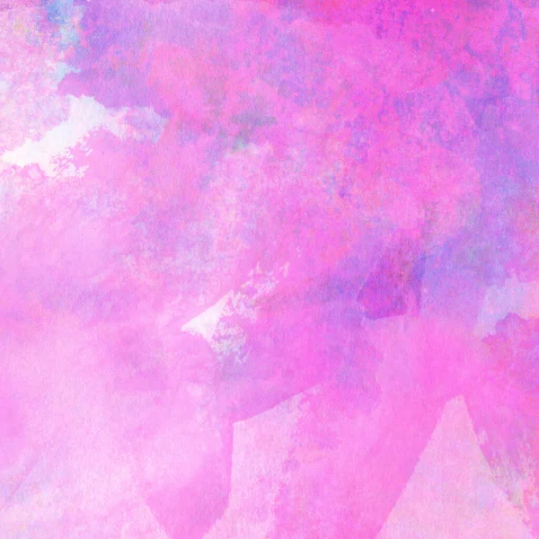 Soyut suluboya leylak ve mavi desenli arkaplan.