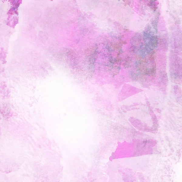 Soyut suluboya leylak ve mavi desenli arkaplan.