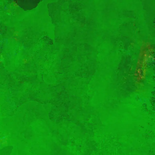 Parlak Koyu Yeşil Tonlardan Oluşan Soyut Renkli Suluboya Desenli Arkaplan — Stok fotoğraf