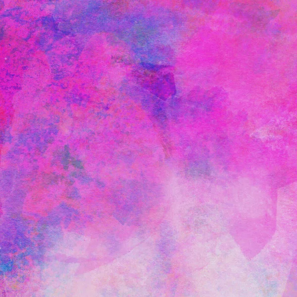 Motif Aquarelle Abstrait Réalisé Avec Des Tons Roses Violets — Photo