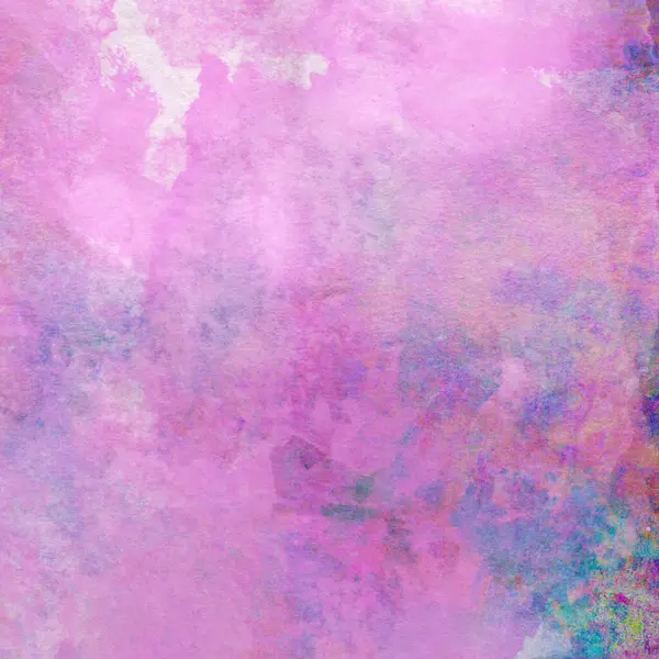 Soyut renkli suluboya desen arkaplan pembe ve mor renklerle yapılır