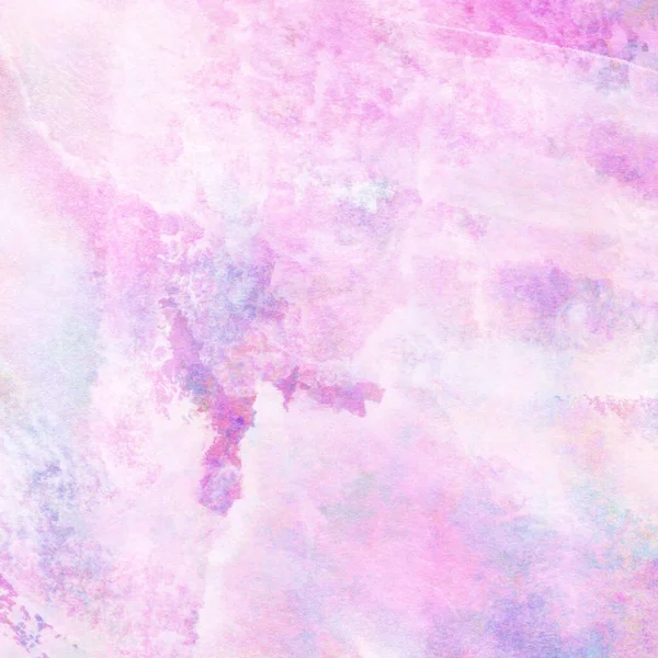 Soyut suluboya deseni pembe ve mor tonlardan yapılır