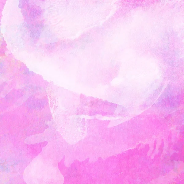 Абстрактный Акварельный Узор Розовыми Фиолетовыми Тонами — стоковое фото