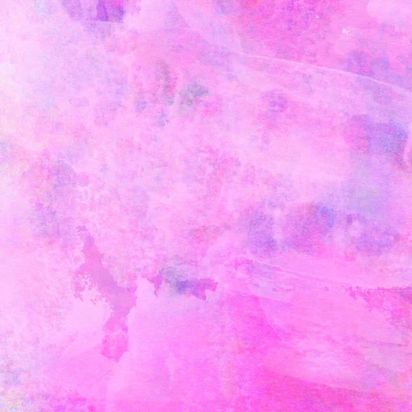 ピンクとバイオレットのトーンで作られた抽象水彩パターン — ストック写真