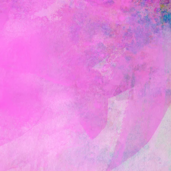 Soyut suluboya deseni pembe ve mor tonlardan yapılır