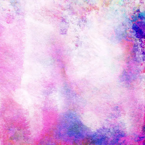 Soyut suluboya deseni pembe ve mor tonlardan yapılır