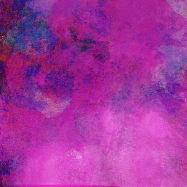 Soyut suluboya deseni pembe ve mor tonlardan yapılır