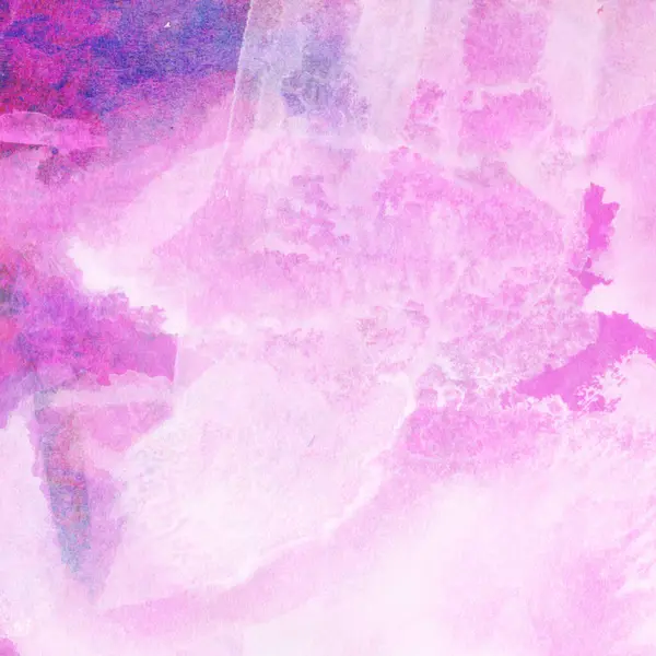 Soyut suluboya deseni pembe ve mor tonlardan yapılır