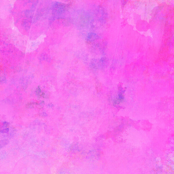 Abstract watercolor pattern made with pink and violet tones