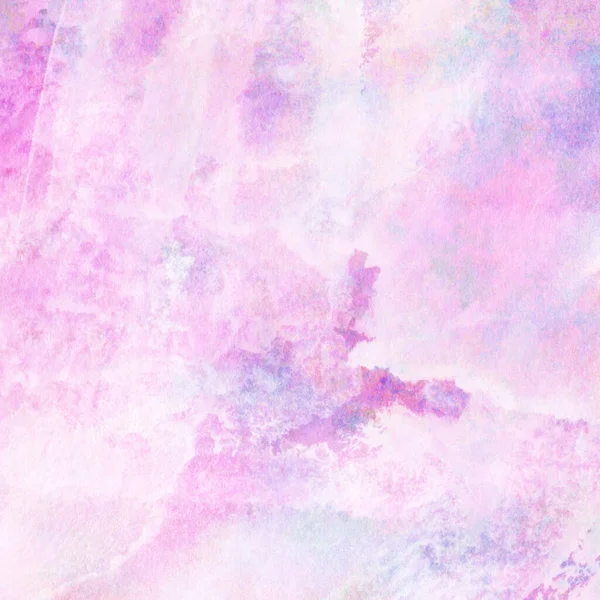 Soyut suluboya deseni pembe ve mor tonlardan yapılır
