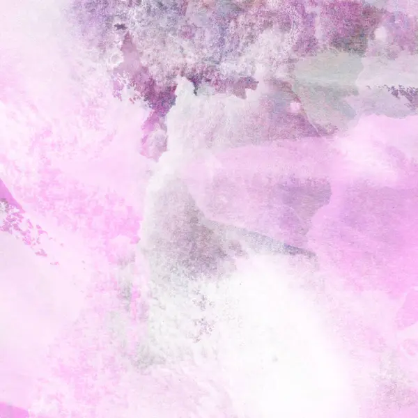 Soyut suluboya deseni pembe ve mor tonlardan yapılır