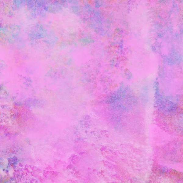 Soyut suluboya deseni pembe ve mor tonlardan yapılır