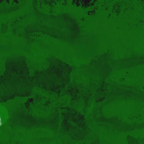 Parlak ve yeşil tonlardan oluşan soyut suluboya deseni