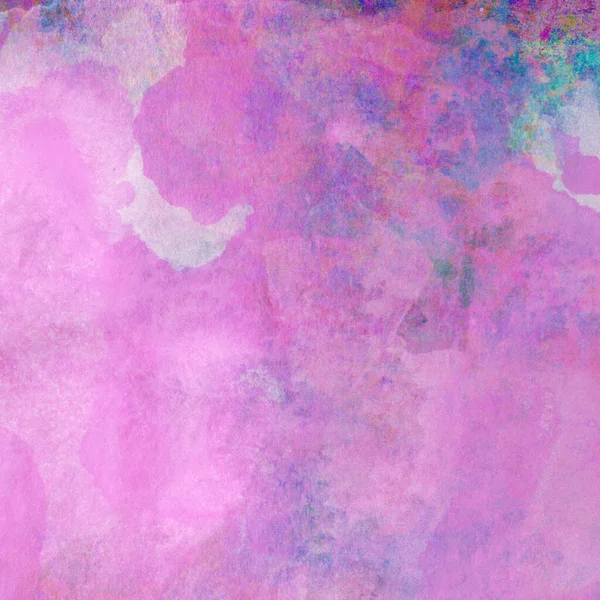Motif Aquarelle Abstrait Réalisé Avec Des Tons Roses Violets — Photo