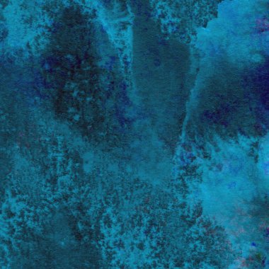 Mavi ve yeşil renklerden oluşan soyut suluboya desenli arka plan