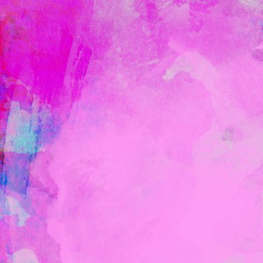 Soyut suluboya leylak ve mavi desenli arkaplan.