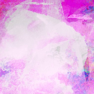 Soyut suluboya leylak ve mavi desenli arkaplan.