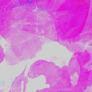 Soyut suluboya leylak ve mavi desenli arkaplan.