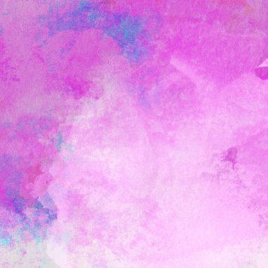 Soyut suluboya leylak ve mavi desenli arkaplan.