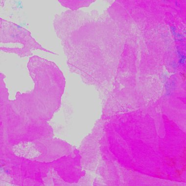 Soyut suluboya leylak ve mavi desenli arkaplan.