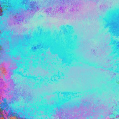 Karışık menekşe ve mavi renklerde suluboya boyalar ile yapılan yaratıcı soyut arkaplan.