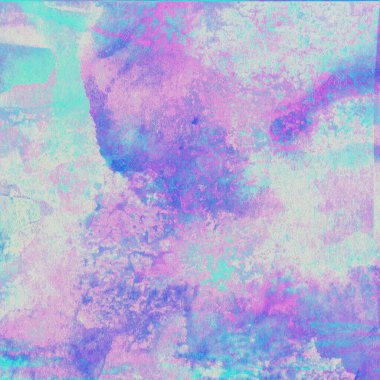 Soyut suluboya leylak ve mavi desenli arkaplan.