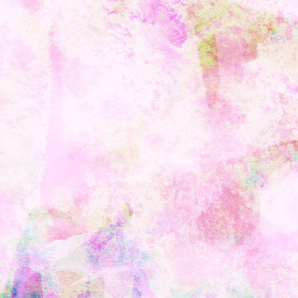 イエロー ピンク レッドカラーのスタイリッシュな抽象水彩パターン — ストック写真