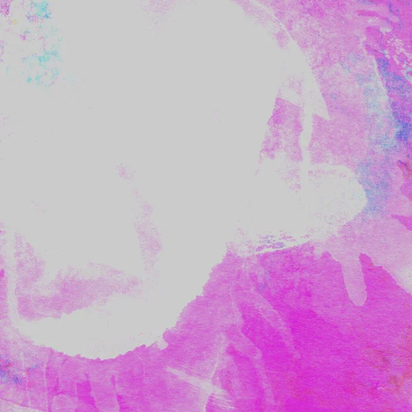 Акварельный Фон Различными Оттенками Фиолетового Оттенками Синего — стоковое фото