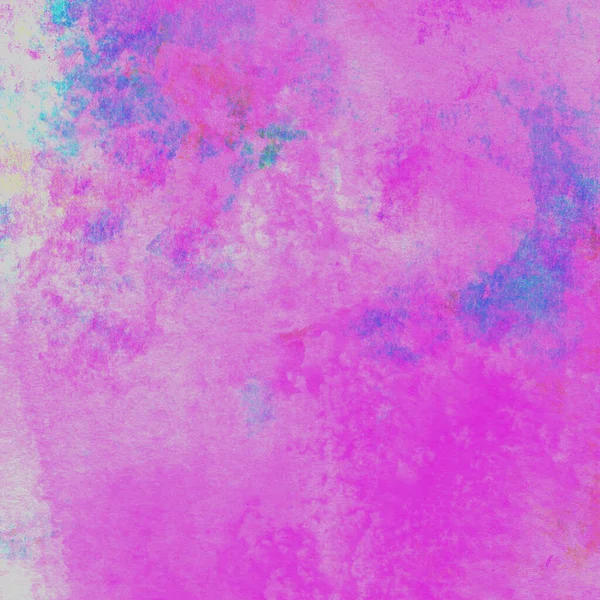 Abstract Aquarel Lila Blauw Patroon Achtergrond — Stockfoto