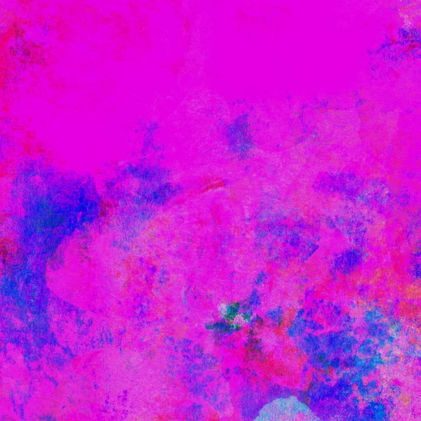 水彩画 紫丁香和蓝色图案背景 — 图库照片