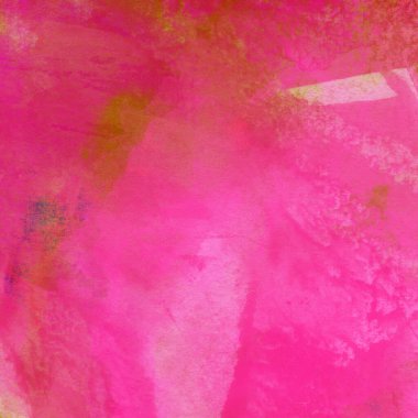 Sarı, pembe ve kırmızı renklerle soyut suluboya desenleri