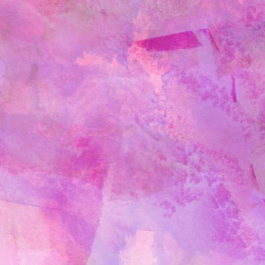 Kırmızı ve pembe renklerin çeşitli tonlarından yapılmış grunge suluboya desenli arka plan