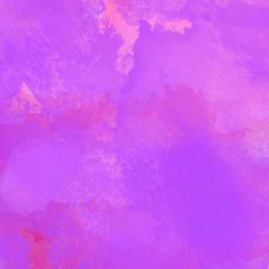 Pembe ve mor lekelerden oluşan soyut suluboya deseni