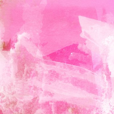 Kırmızı ve pembe renklerin çeşitli tonlarından yapılmış grunge suluboya desenli arka plan