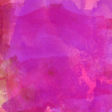 Kırmızı ve pembe renklerin çeşitli tonlarından yapılmış grunge suluboya desenli arka plan