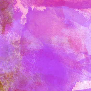 Menekşe ve mor tonlu soyut suluboya deseni