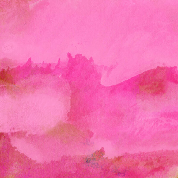 Stylish grunge watercolor pattern background made of various shades of red and pink colors