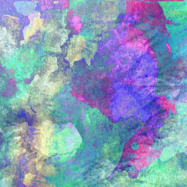 soyut renkli suluboya tasarımı Aqua boyalı doku arkaplanı