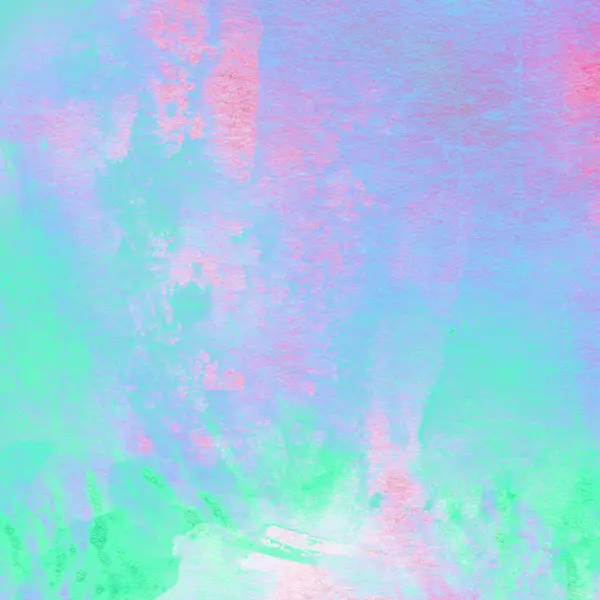 Abstrakt Färgglada Akvarell Design Aqua Målad Konsistens Bakgrund — Stockfoto