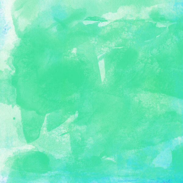 Abstract colorful watercolor design aqua painted texture background