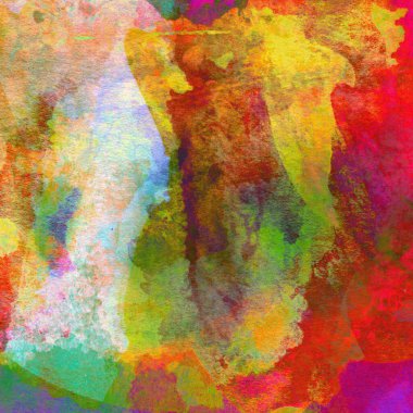 soyut renkli suluboya tasarımı Aqua boyalı doku arkaplanı