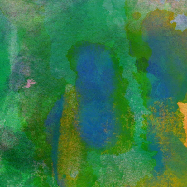 Abstrakcyjny Kolorowy Projekt Akwareli Aqua Malowane Tło Tekstury — Zdjęcie stockowe