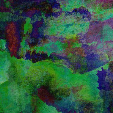 soyut renkli suluboya tasarımı Aqua boyalı doku arkaplanı