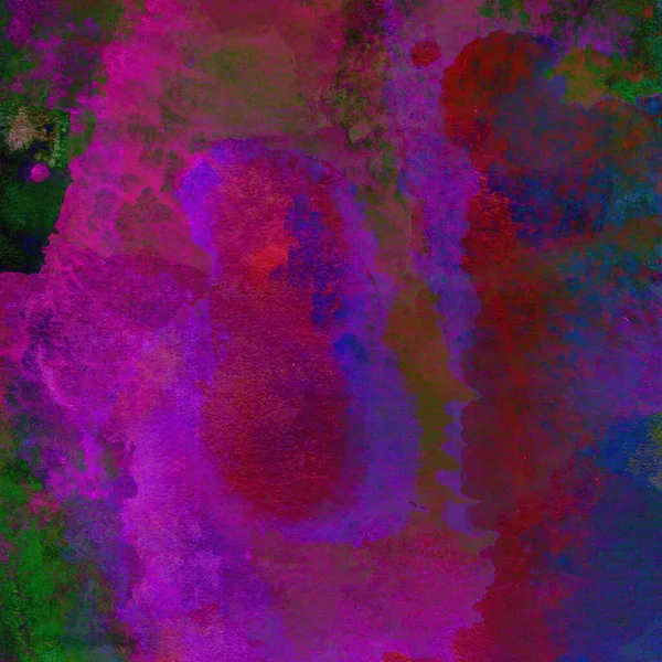 Soyut Renkli Suluboya Desen Arkaplanı — Stok fotoğraf