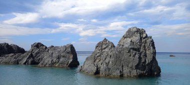 Güzel mavi deniz arkaplan görüntüsü 