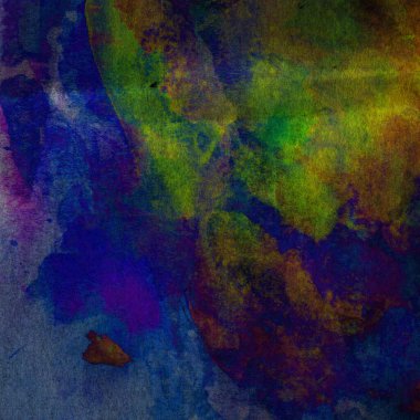 Soyut renkli suluboya desenli arka plan. Minimalist ve lüks arka plan.