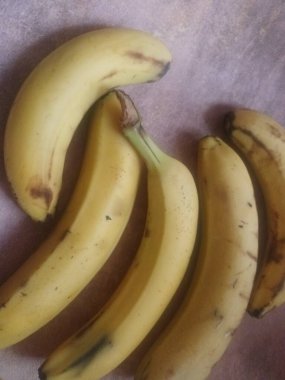 Olgun muzlar, yakın görünüm 