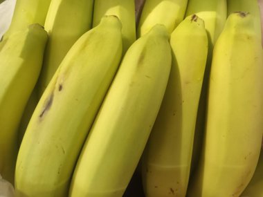 Olgun muzlar, yakın görünüm 