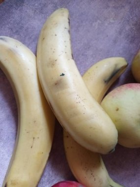 Olgun muzlar, yakın görünüm 