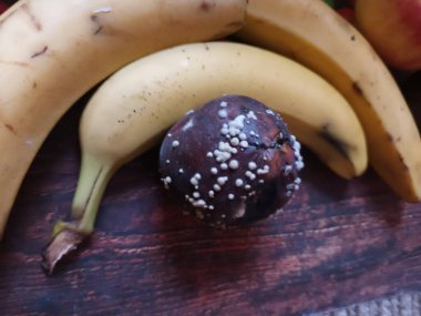 Olgun muzlar, yakın görünüm 